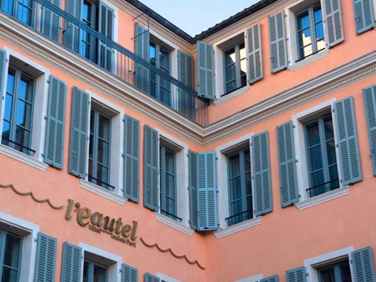 Hotel L'Eautel Toulon Centre Port Exterior foto